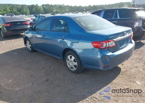 2013 Toyota Corolla L z USA, uszkodzony, nr VIN 5YFBU4EE9DP168014